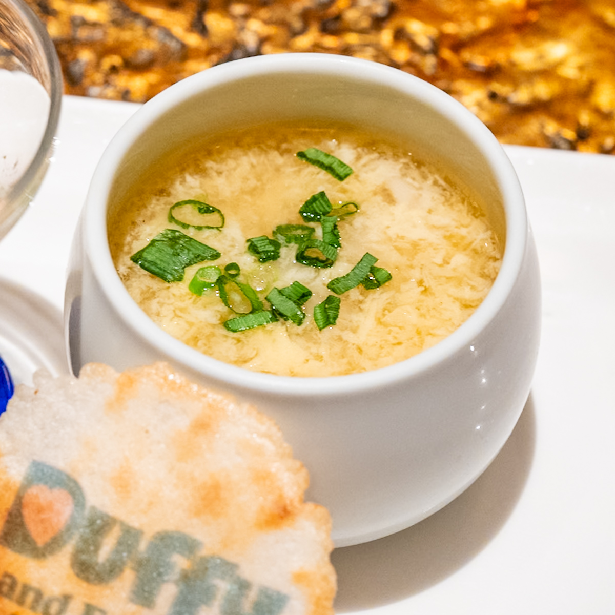 水餃子の玉子スープ