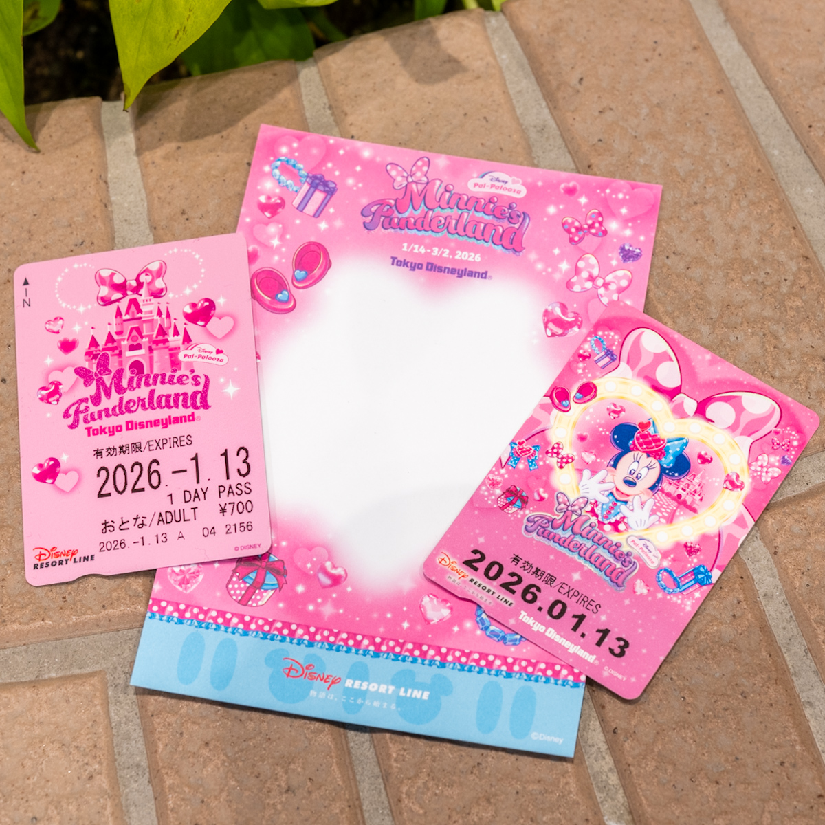 ディズニーリゾートライン「ディズニー・パルパルーザ”ミニーのファンダーランド”」スタンプラリー説明