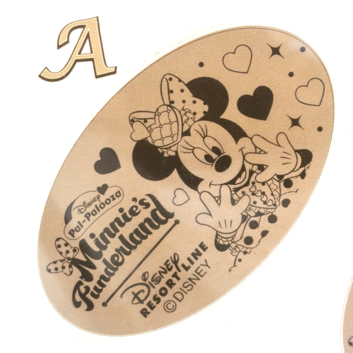 ディズニーリゾートライン「ディズニー・パルパルーザ”ミニーのファンダーランド”」スーベニアメダル3