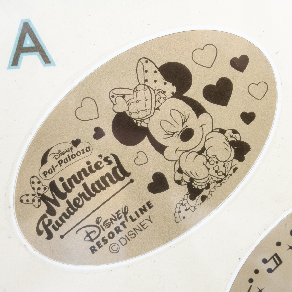 ディズニーリゾートライン「ディズニー・パルパルーザ”ミニーのファンダーランド”」スーベニアメダル4