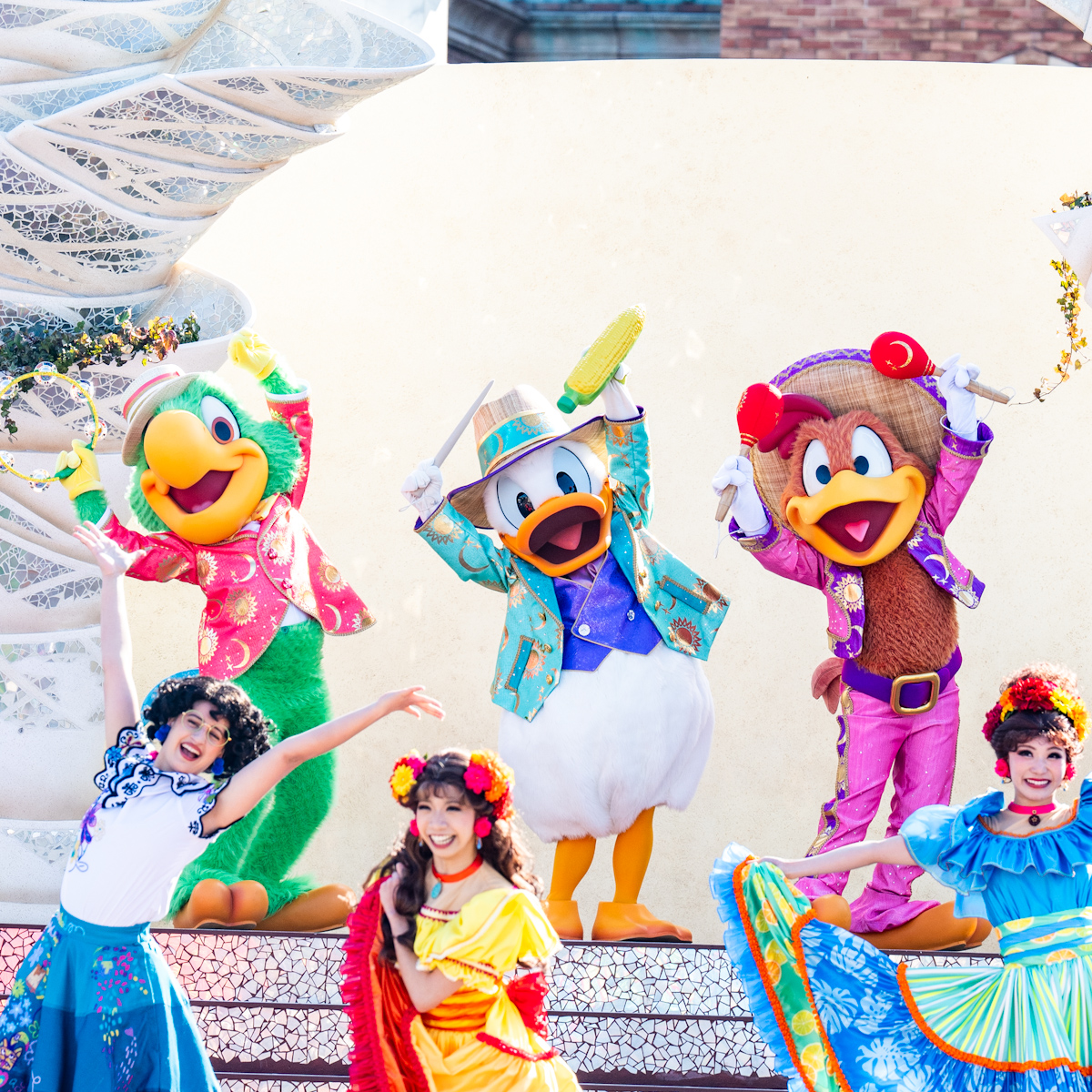 ホセ、パンチート、ドナルド