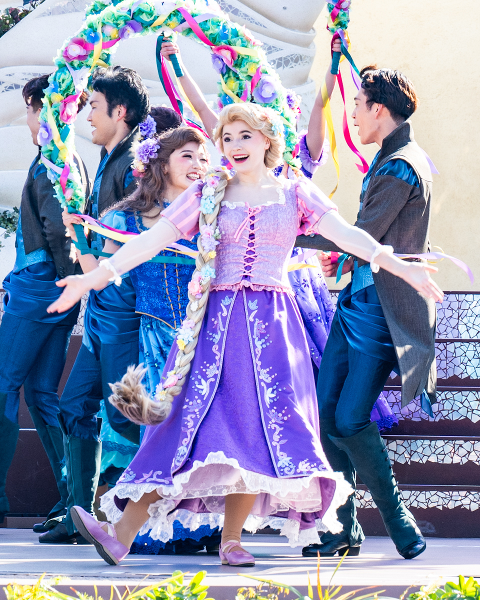 東京ディズニーシー ステージショー「ダンス・ザ・グローブ！」ラプンツェル