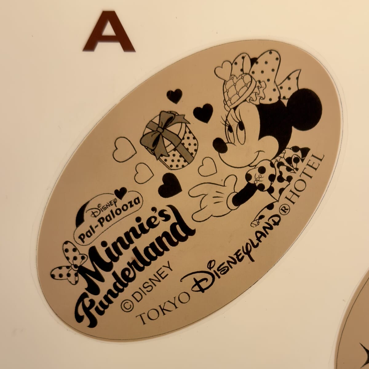 東京ディズニーランド「ディズニー・パルパルーザ”ミニーのファンダーランド”」スーベニアメダル2026　東京ディズニーランドホテル1