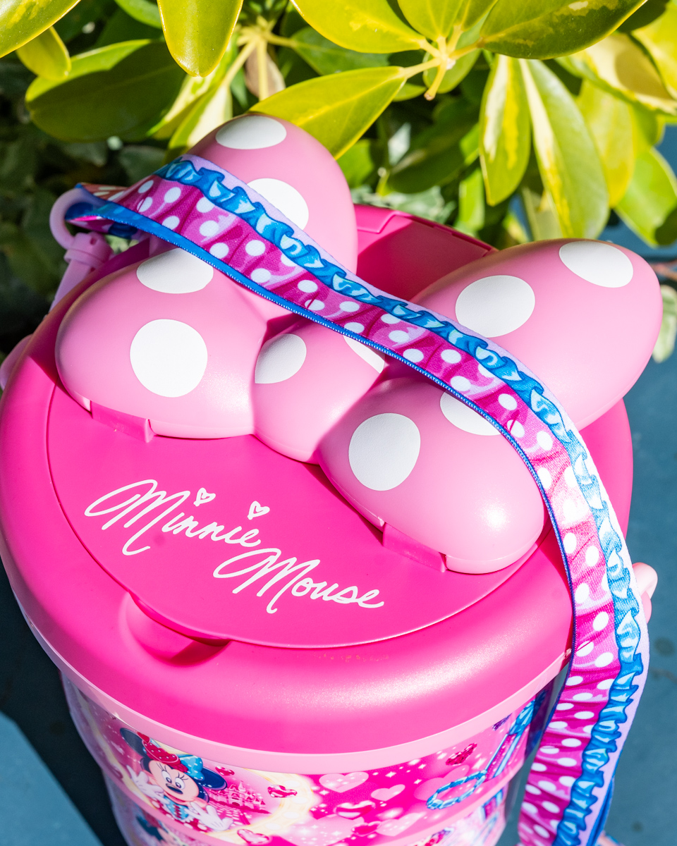 東京ディズニーランド「ディズニー・パルパルーザ“ミニーのファンダーランド”」ポップコーンバケット　ストラップ