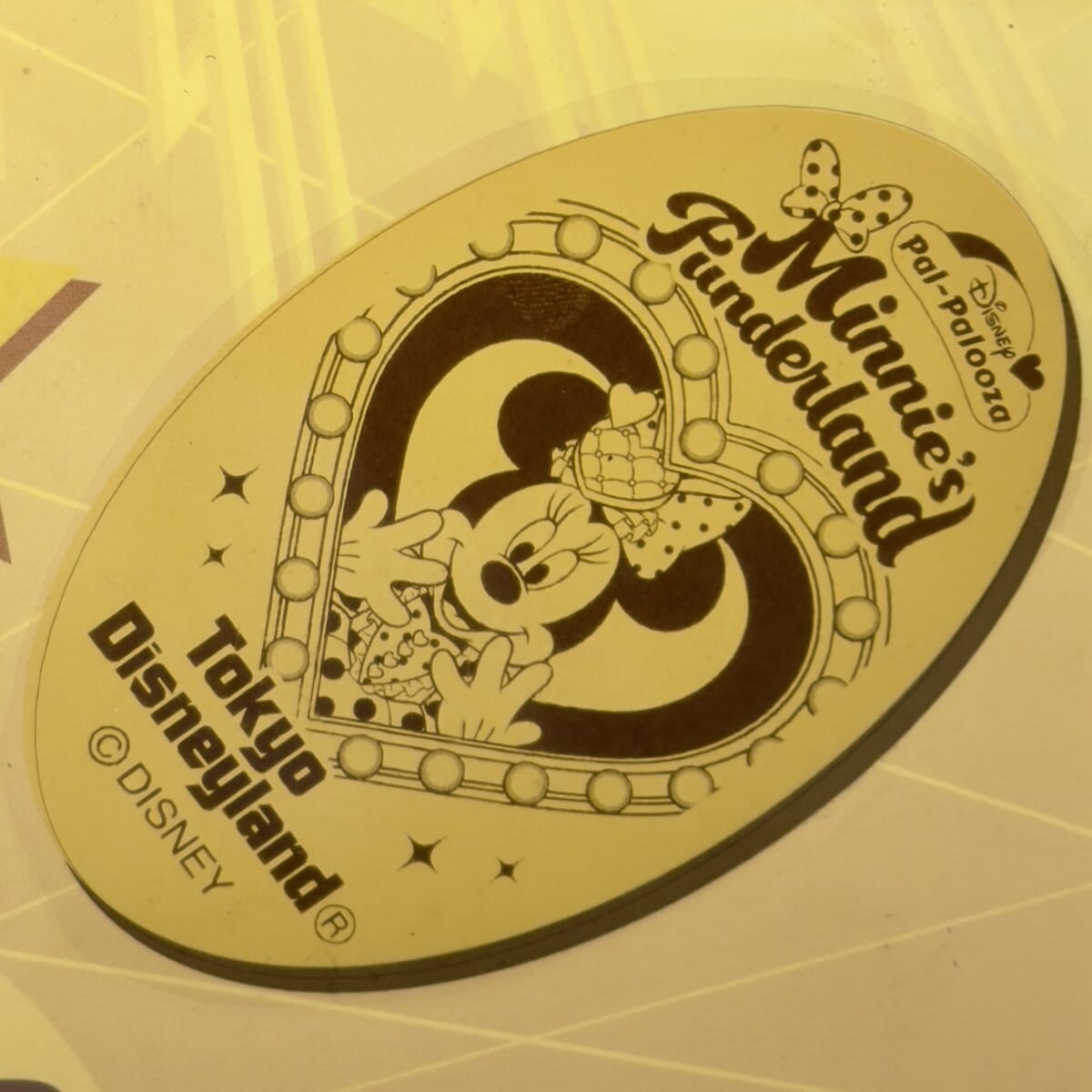 ボンヴォヤージュ　ミニーのファンダーランドスーベニアメダル