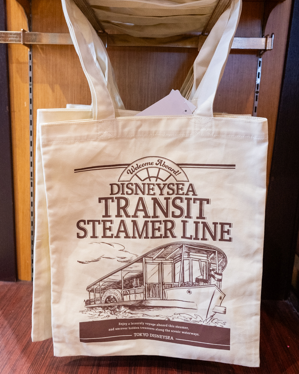 東京ディズニーシー「ディズニーシー・トランジットスチーマーライン」トートバッグ