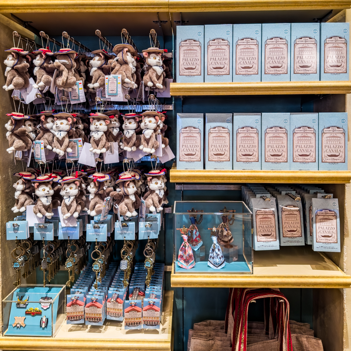 東京ディズニーシー「ディズニーストーリービヨンド」第3弾パラッツォ・カナルモチーフグッズ・お土産