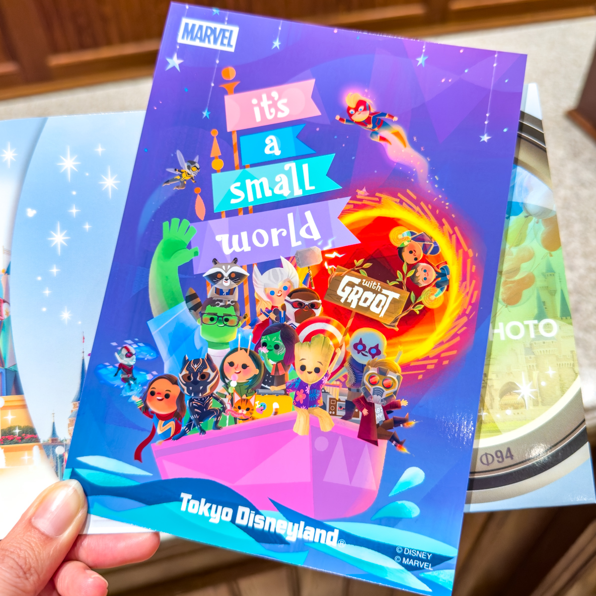 東京ディズニーランド「イッツ・ア・スモールワールドwith グルート」ディズニースナップフォト（台紙付き）2