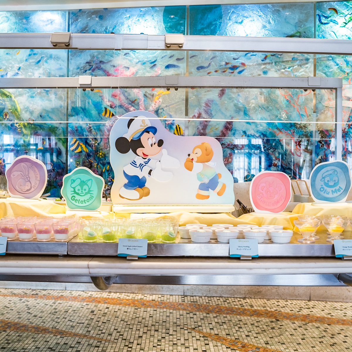 東京ディズニーシー・ホテルミラコスタ「オチェーアノ」”ダッフィー＆フレンズのハートフェルト・レターズ・オブ・フレンドシップ”ブッフェ