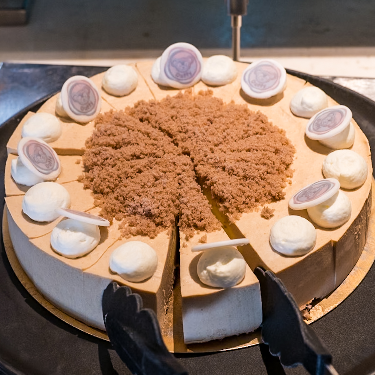 ダッフィーの紅茶ムース