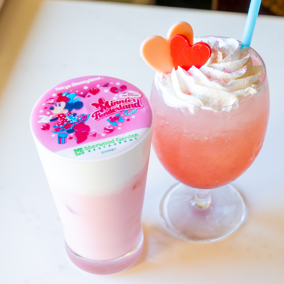 ディズニー・パルパルーザ”ミニーのファンダーランド”スペシャルドリンク　マジカルアートドリンク