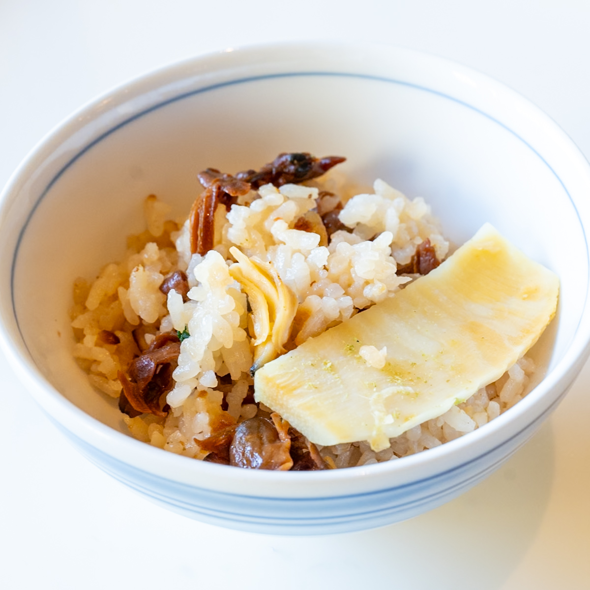 タケノコとアサリの炊き込みご飯