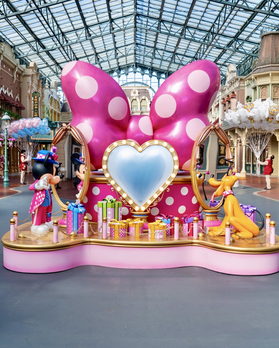 パークミニーのファンダーランドデコレーション