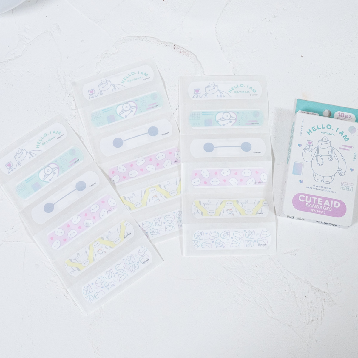 ベイマックス＆モチ 絆創膏 CARE ROBOT BAYMAX