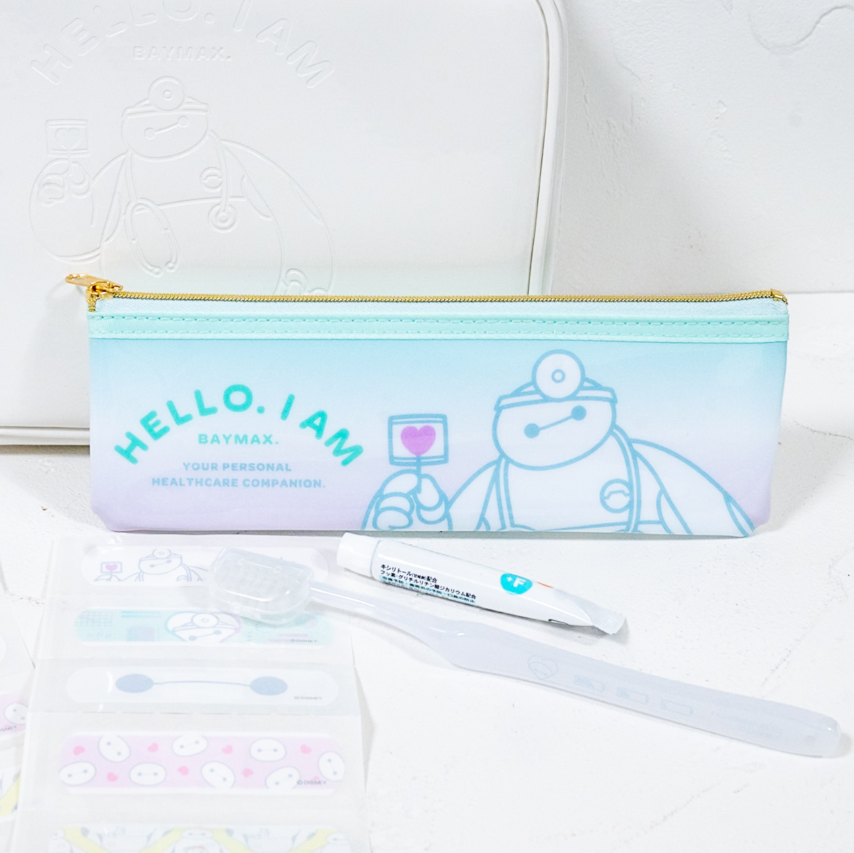 ベイマックス 歯ブラシ セット ポーチ入り CARE ROBOT BAYMAX