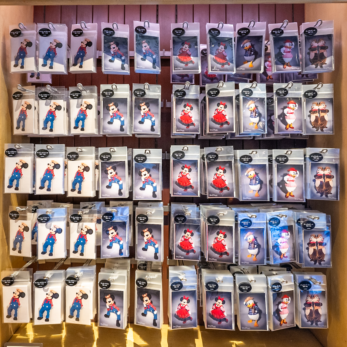 東京ディズニーランド「ミッキー&フレンズ」写真6枚セットお土産