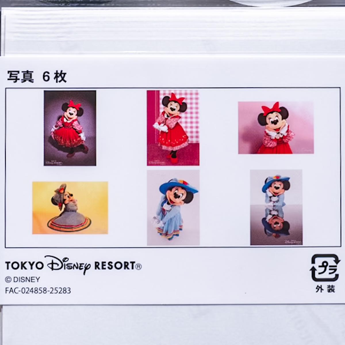 ミニー写真6枚セット1