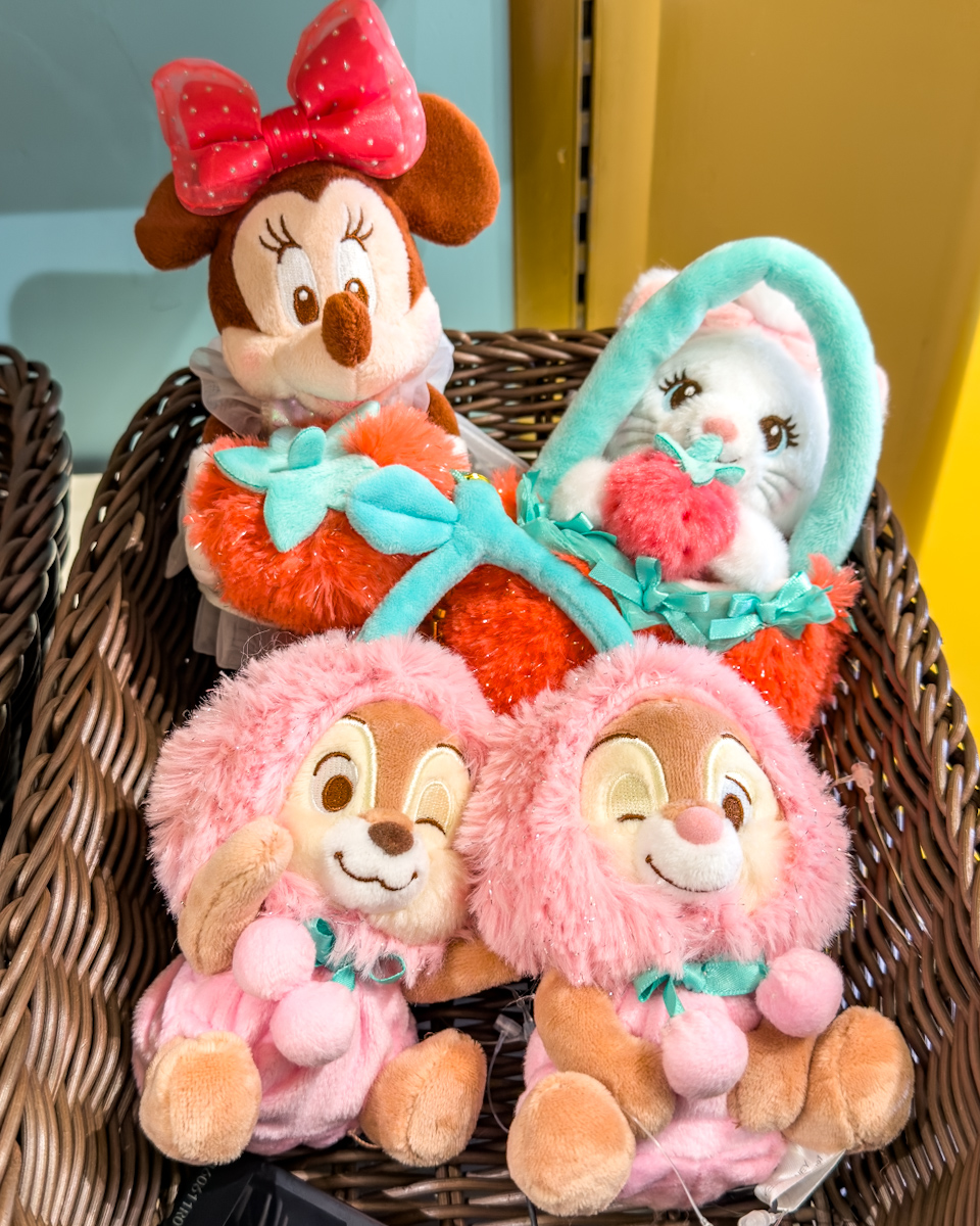 ディズニーストア 「GLOSSY FRUITS」グッズ　ぬいぐるみ