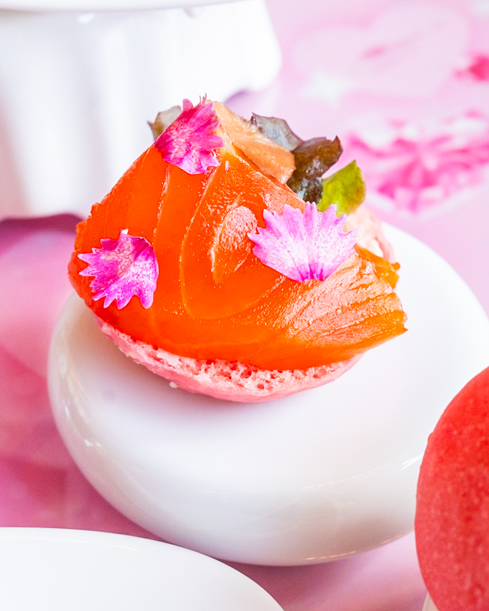 スモークサーモンとクリームチーズ