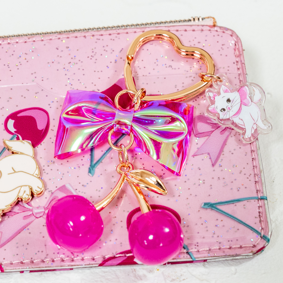 マリー おしゃれキャット キーホルダー・キーチェーン GLOSSY FRUITS１