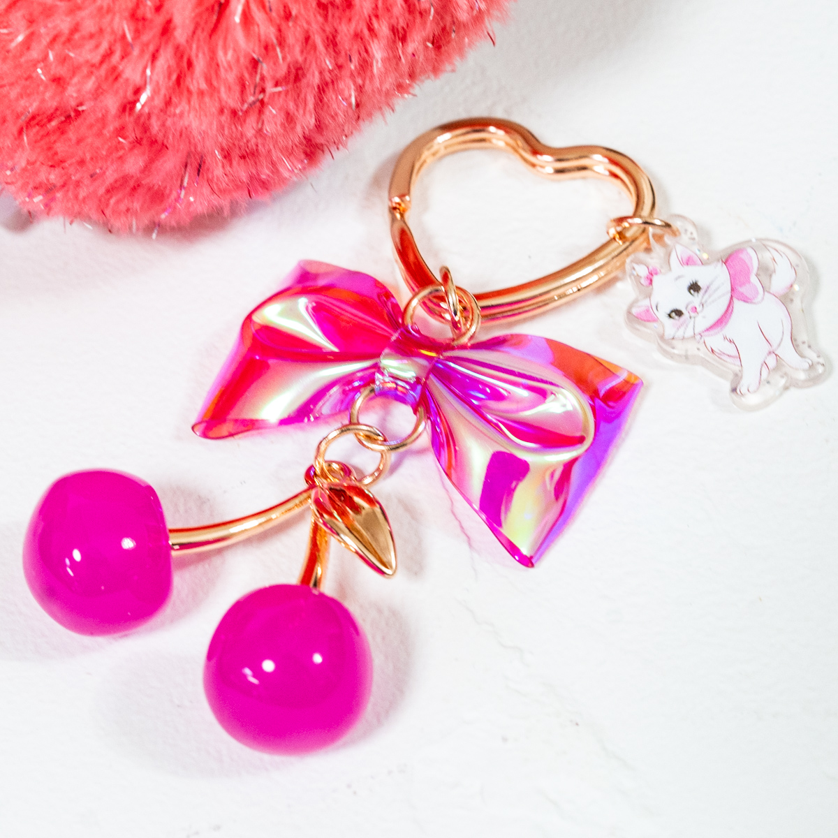 マリー おしゃれキャット キーホルダー・キーチェーン GLOSSY FRUITS