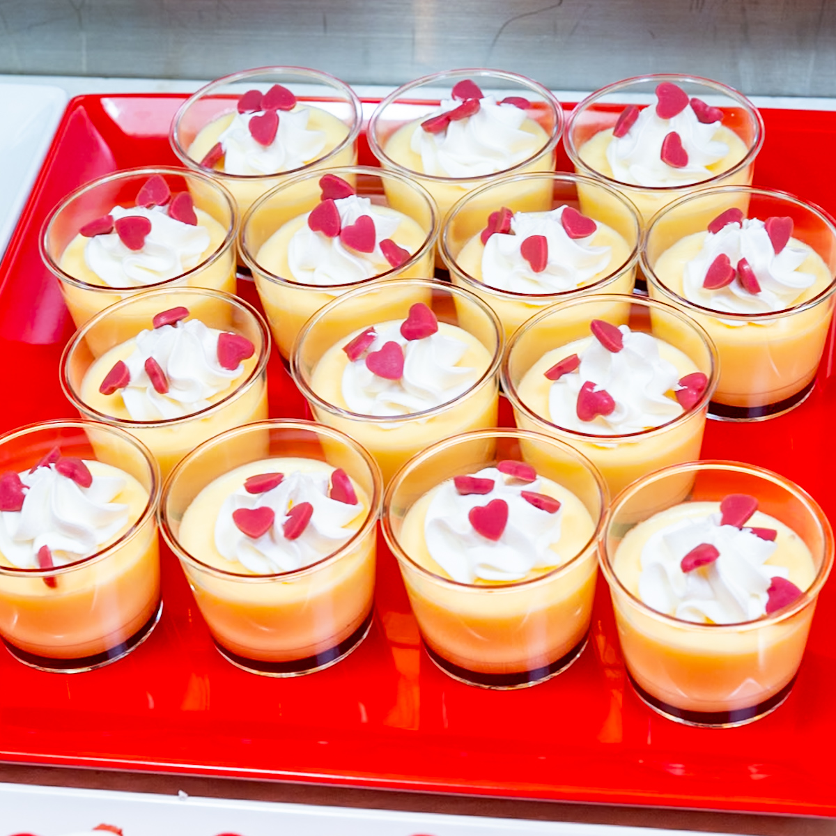 カスタードプリン1