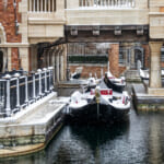 雪　ヴェネツィアンゴンドラ