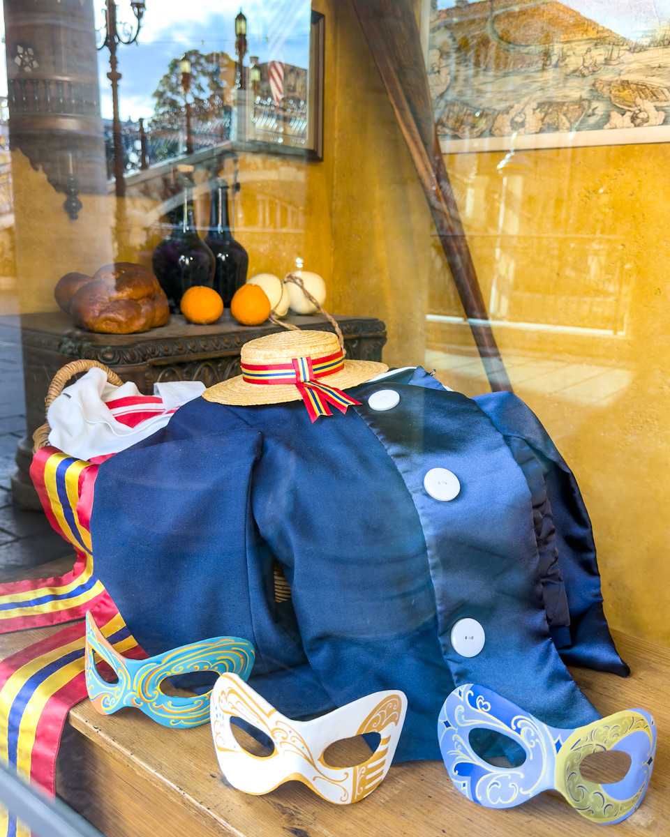 パラッツォ・カナル　ゴンドリエ衣装　カーニバルマスク