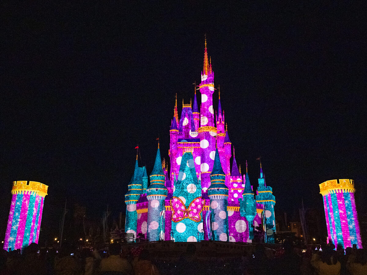 東京ディズニーランド「ディズニー・パルパルーザ”ミニーのファンダーランド”」ファンダーナイト