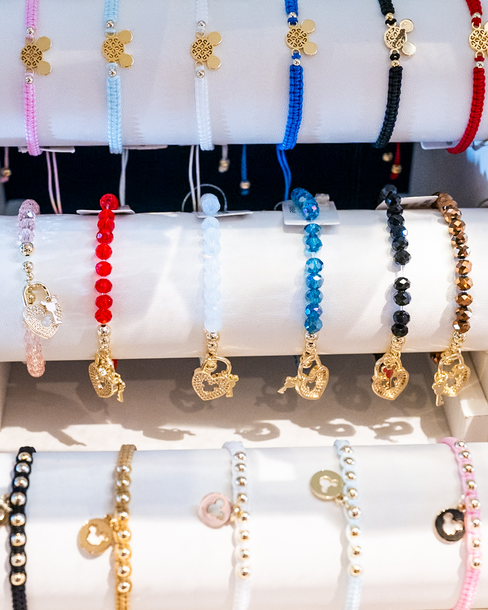 東京ディズニーランド「ガラスの靴」ブレスレット キーデザイン