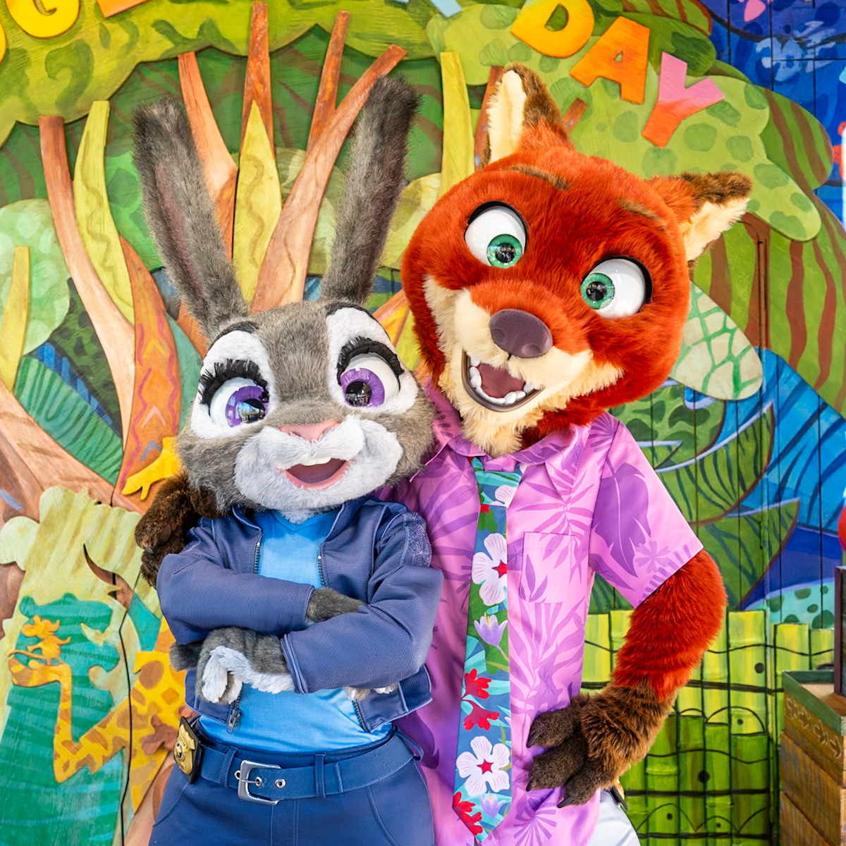 『ズートピア2』衣装のニックとジュディに会える特別なグリーティングスポット！ディズニー・アニマルキングダム「ズーゲザー・デー・ギャザリング・スポット」