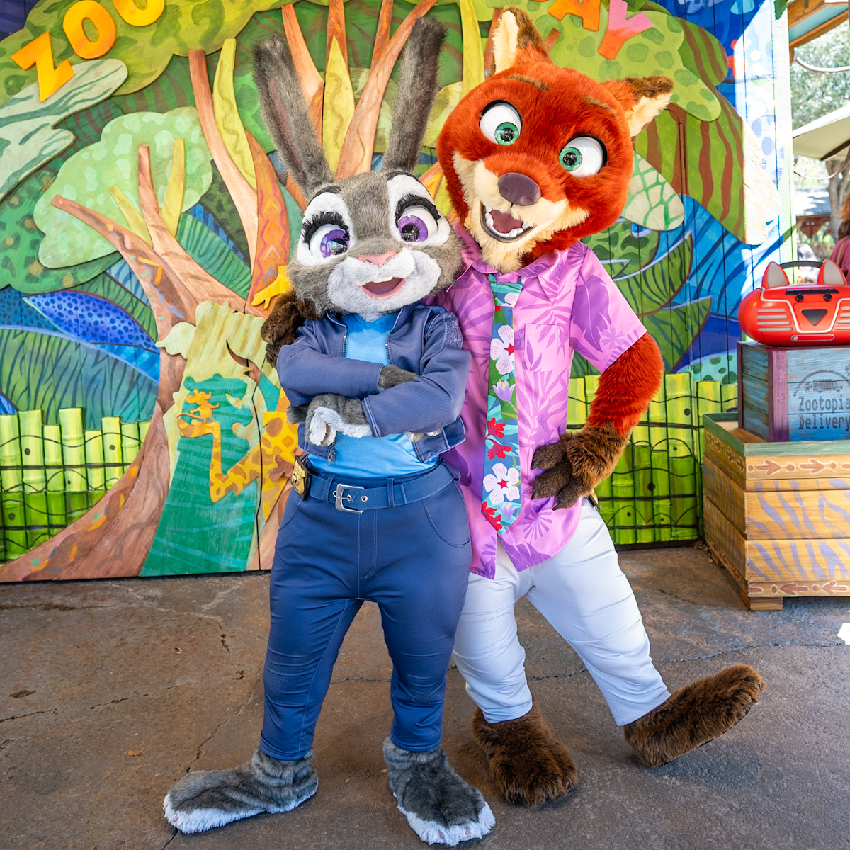 ウォルト・ディズニー・ワールド・リゾート「ズーゲザー・デー・ギャザリング・スポット」グリーティング