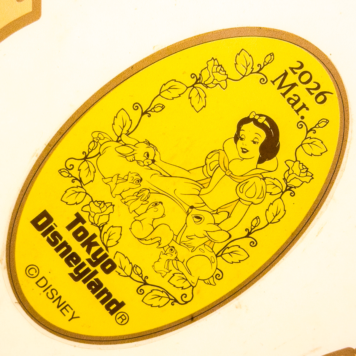 2026年3月白雪姫スーベニアメダル