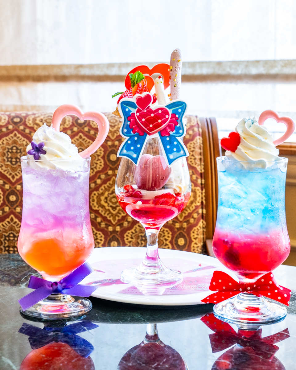 スペシャルドリンク、デザート　パフェ