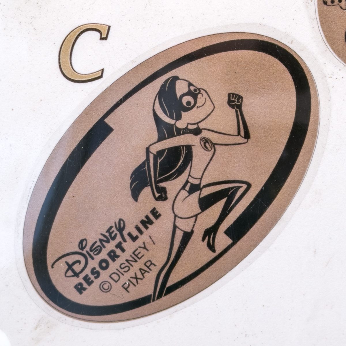 ディズニーリゾートライン 『ベイマックス』『インクレディブル・ファミリー』スーベニアメダル ヴァイオレット