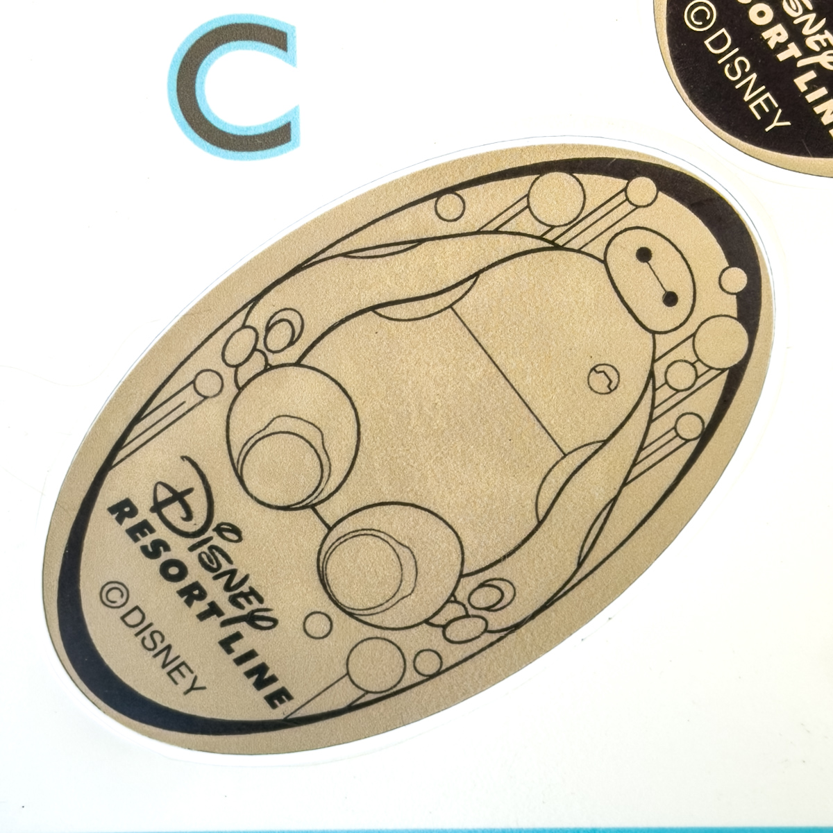 ディズニーリゾートライン 『ベイマックス』『インクレディブル・ファミリー』スーベニアメダル ベイマックス