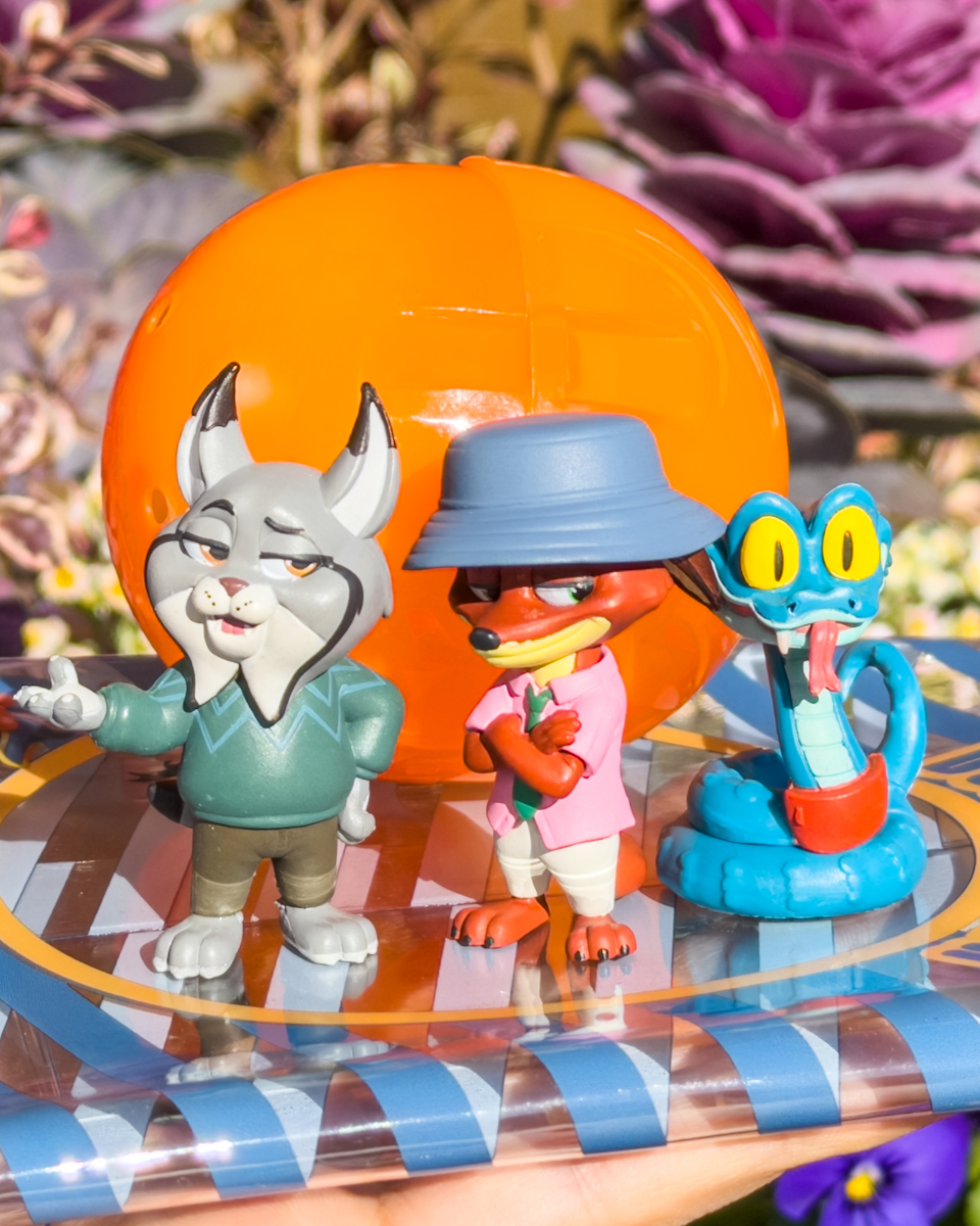 ガシャポン　ならぶんです。　ズートピア2