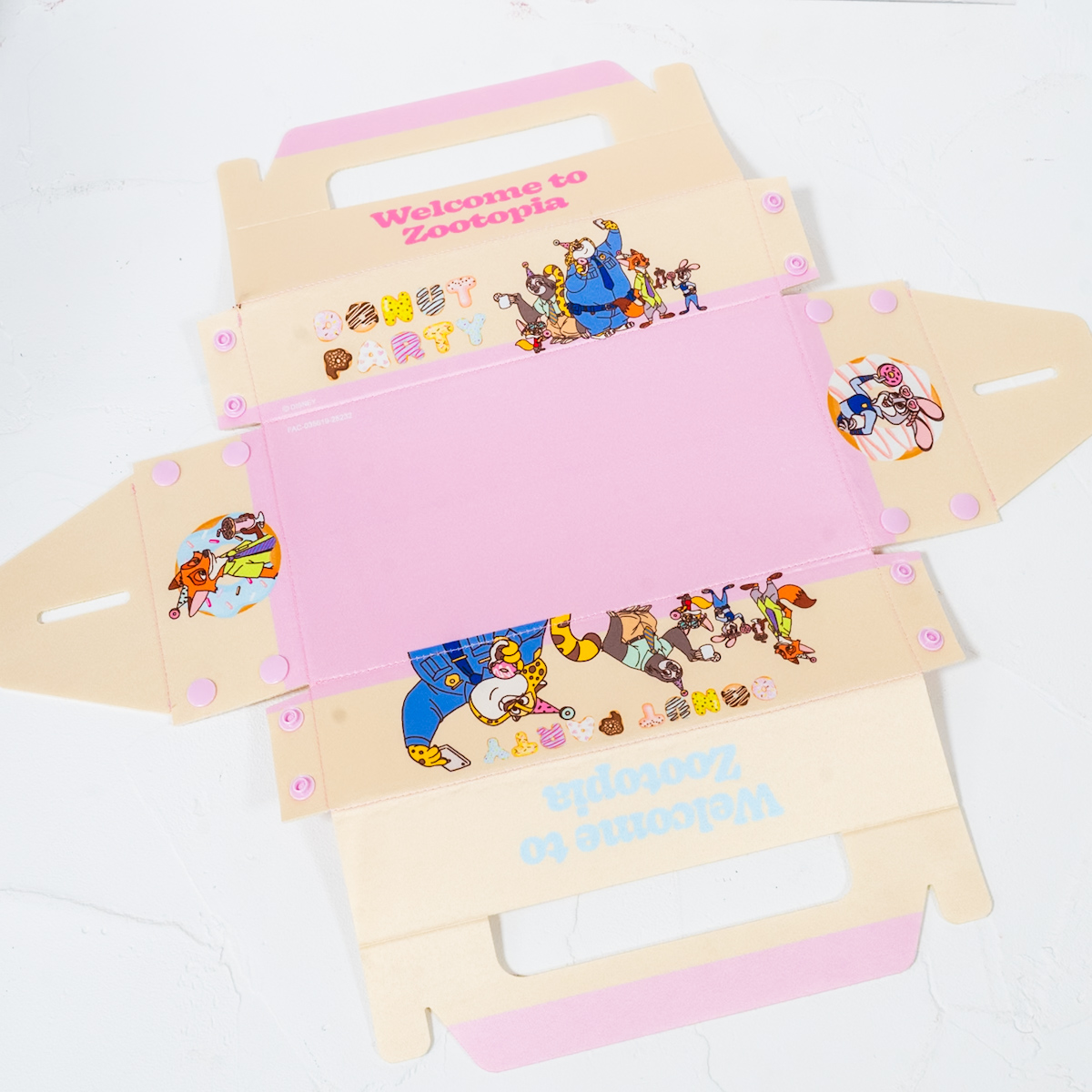 ズートピア ティッシュボックスカバー 10TH Anniversary Collection from the Disney movie Zootopia