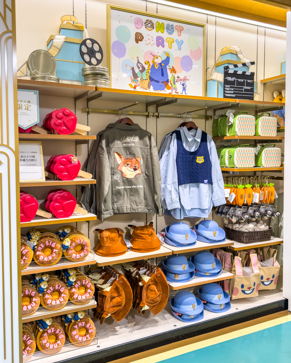 テーマは”ズートピアのドーナツパーティー”！ディズニーストア