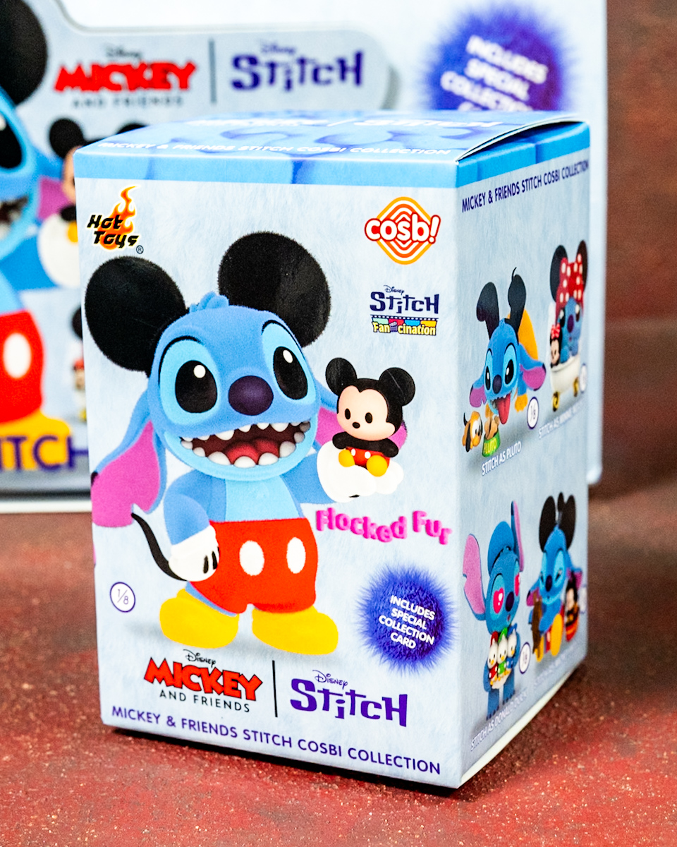 ホットトイズ【コスビ】「スティッチ：ファンシネーション」『ミッキー＆フレンズ｜スティッチ』パッケージ