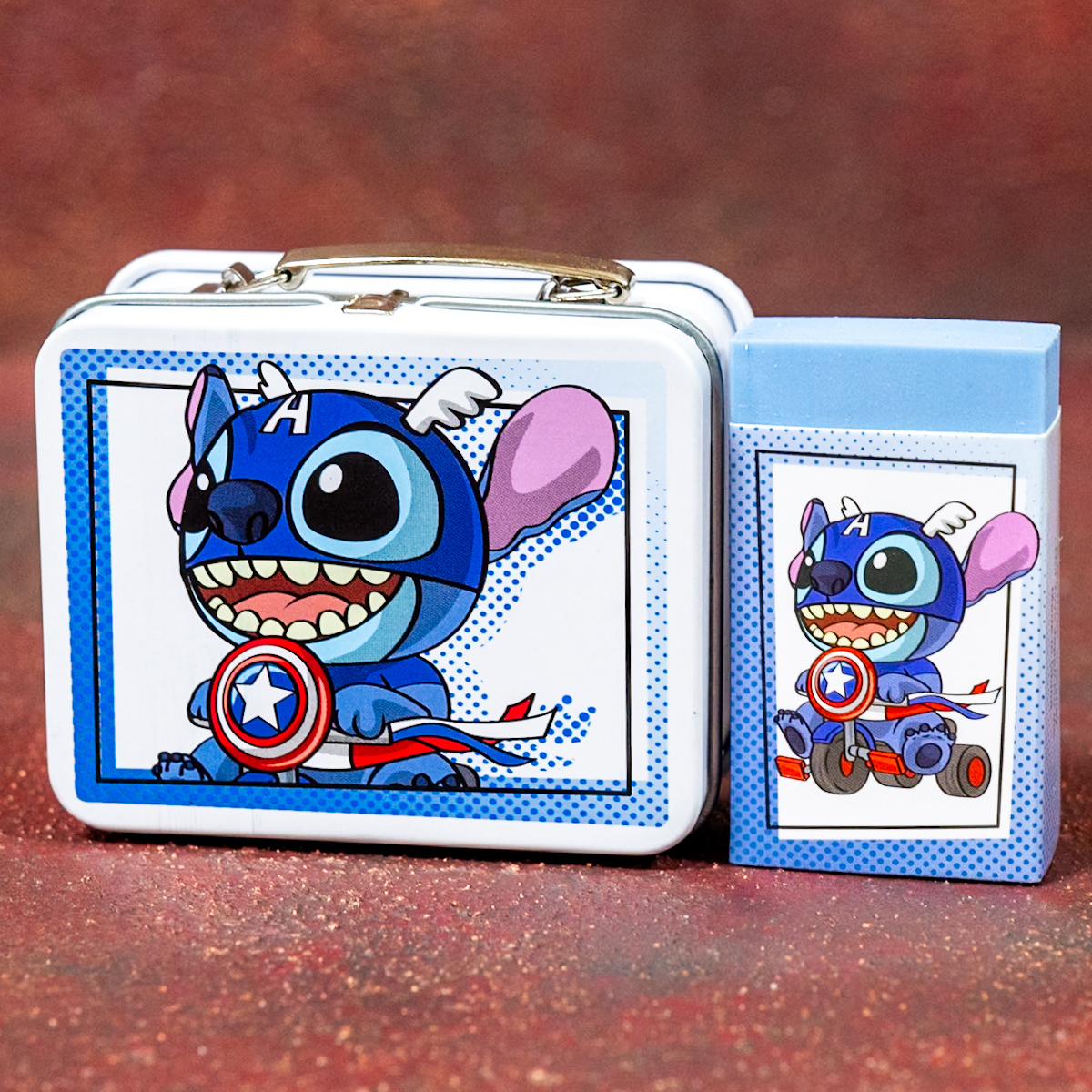 スティッチ／キャプテン・アメリカ（バイク）