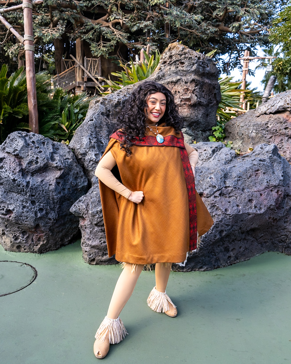 東京ディズニーランド『モアナと伝説の海』モアナグリーティング