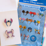 東京ディズニーランド「カチューシャ」デザインブラインドピンバッジ（2個入り）スティッチ、エンジェル