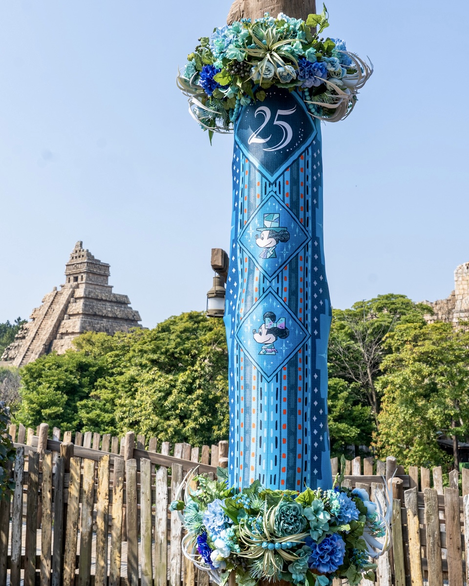 ロストリバーデルタミッキー、ミニー装飾