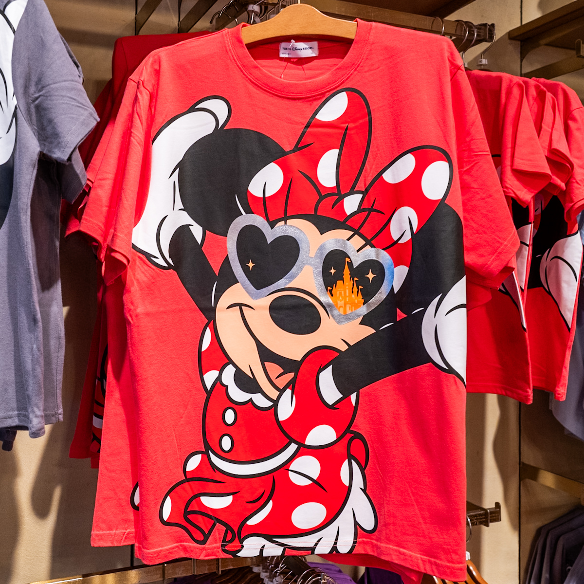 サングラスミニーTシャツ