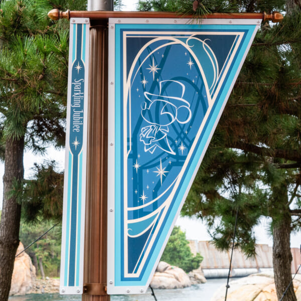 TDS25周年バナー　ポートディスカバリー　ミッキー