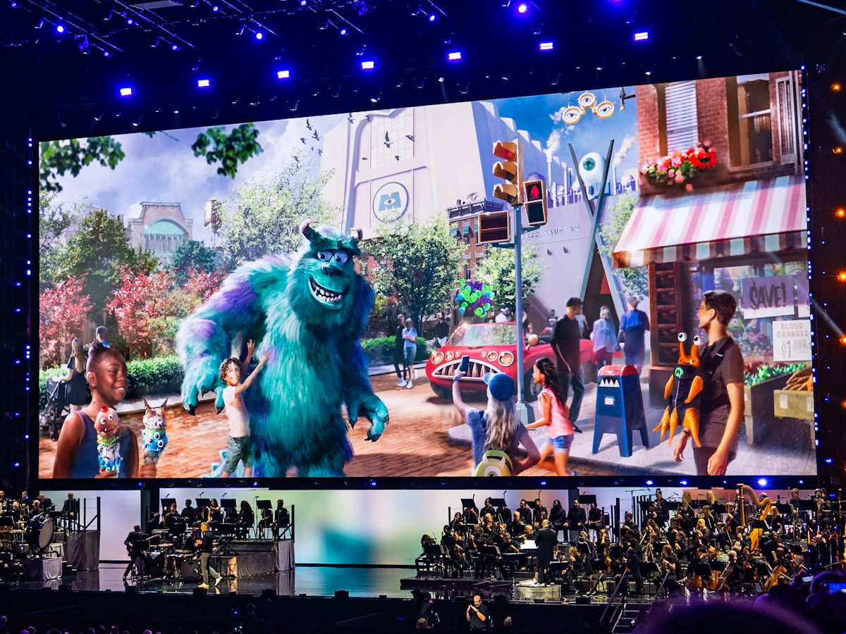 『モンスターズ・インク』テーマランド　アート