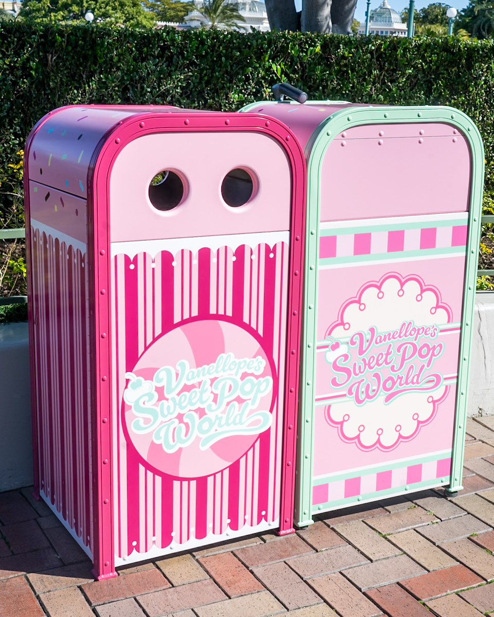 プラザ　トラッシュ缶　ヴァネロペのスウィーツ・ポップ・ワールド
