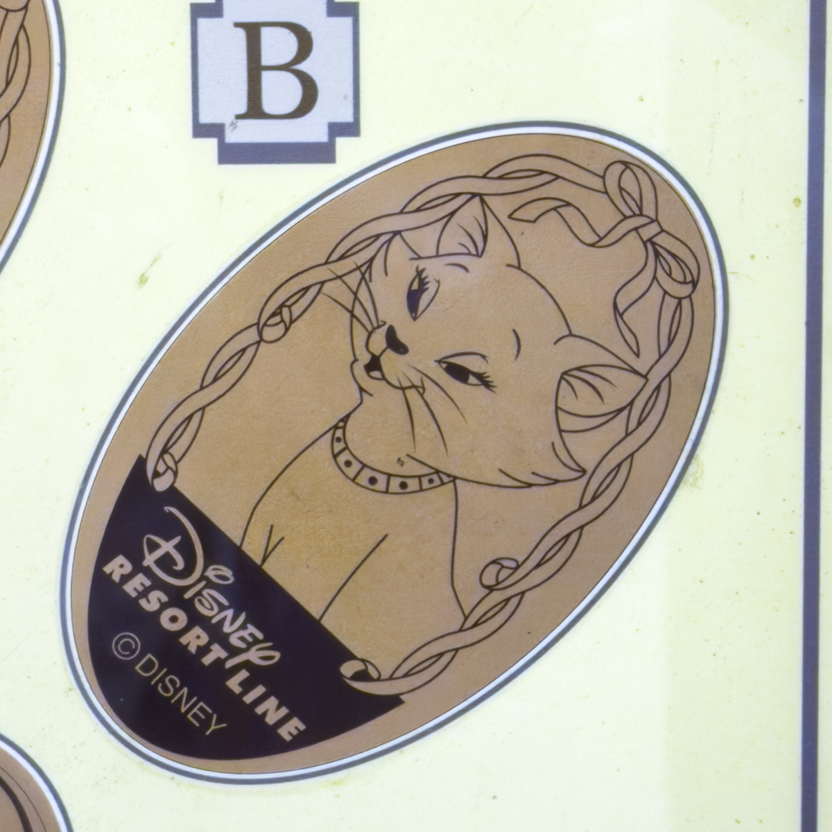 ダッチェス、マリー、ベルリオーズ、トゥルーズデザイン！ディズニーリゾートライン 『おしゃれキャット』スーベニアメダル　ダッチェス