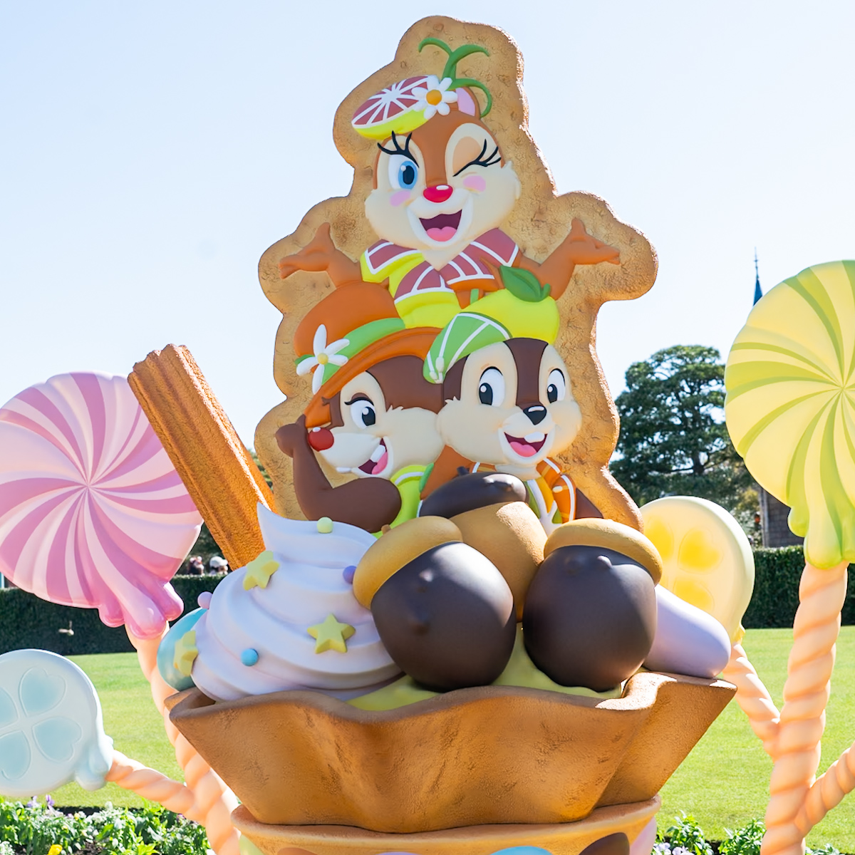 チップ＆デール＆クラリスサンデー